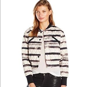 Kendall + Kylie Jenner Quilted Bomber Jacket